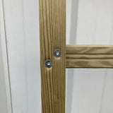 Echelle de toit en bois - Kit 6m (3m+ 3m + jonction) + 1 bidon de démoussage gratuit