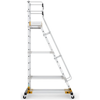 Plateforme de rayonnage et de stockage non pliable  - hauteur de travail 5m - Ami-hauteur.com
