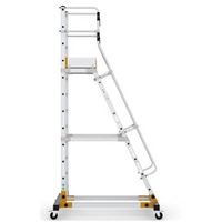 Plateforme de rayonnage et de stockage non pliable  - hauteur de travail 4,5m - Ami-hauteur.com