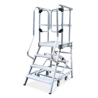 Plateforme de travail mobile Roue escamotable Hauteur Travail 3m
