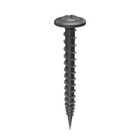 Vis plate zinguée pour fixation sur bois de panneaux de toiture joint debout - boîte de 250