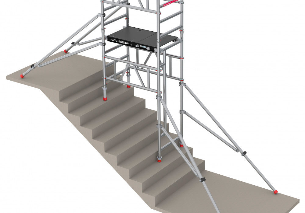 Echafaudage pour escalier idéal pour une utilisation domestique